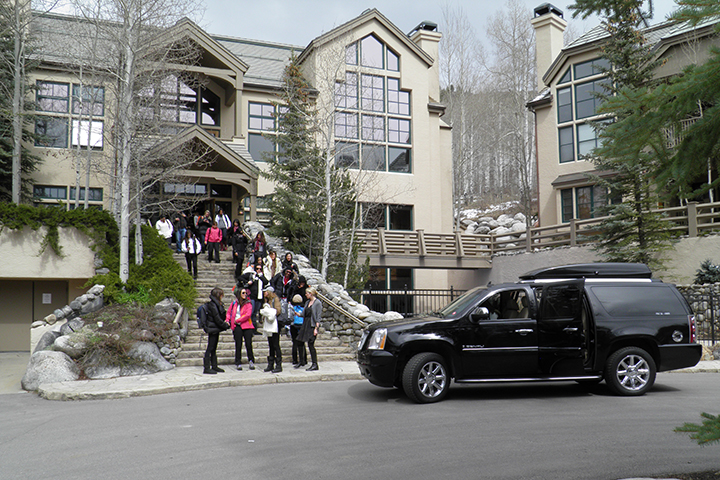 corporate event limo vail
